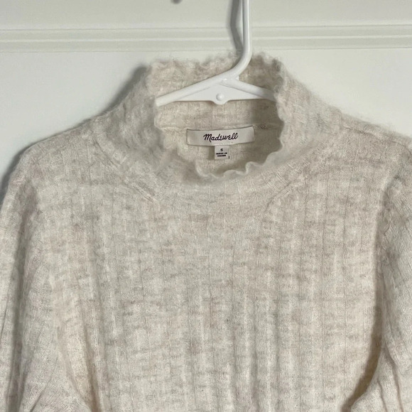 Madewell Alpaca-Blend Mock Neck Sweater - 29440 - Picture 3 of 12